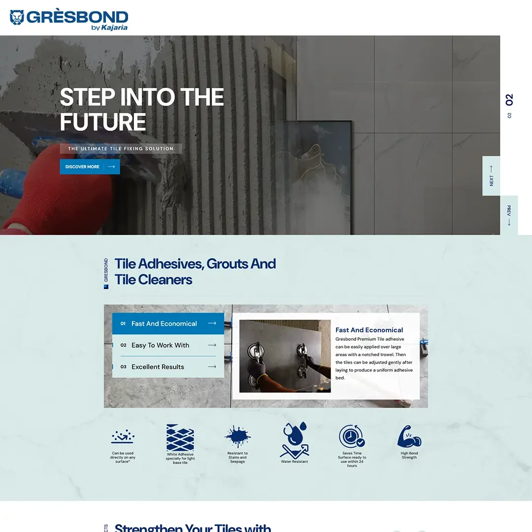 GresBond by Kajaria Manufacturer