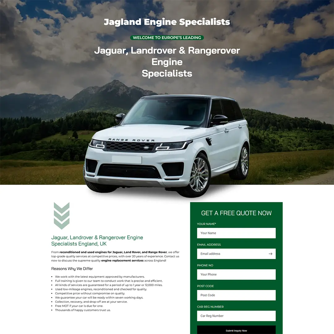 Digital Marketing for Jagland