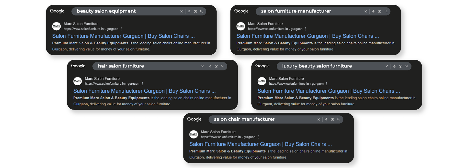 ranking screenshots - M3M Properties