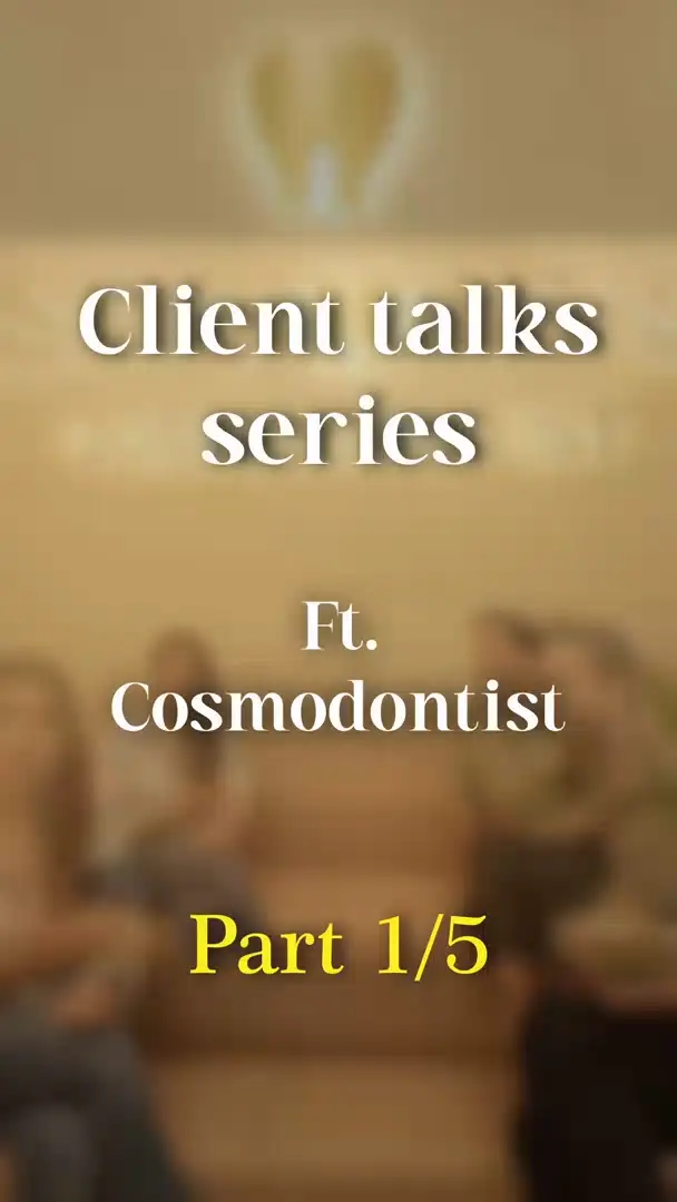 Cosmodontist client testimonial video 1