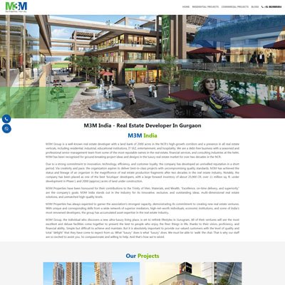 Digital Marketing for M3M Property