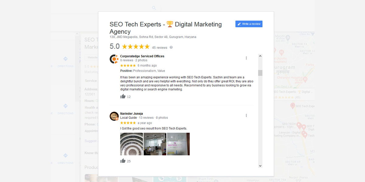 Obtain a High-Quality Google Review