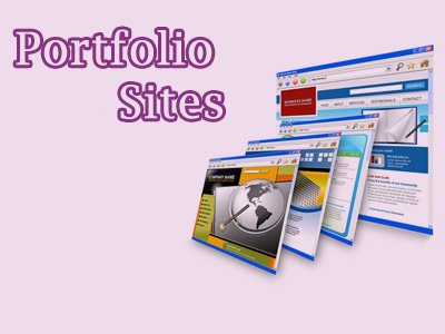 make single page portoflio site