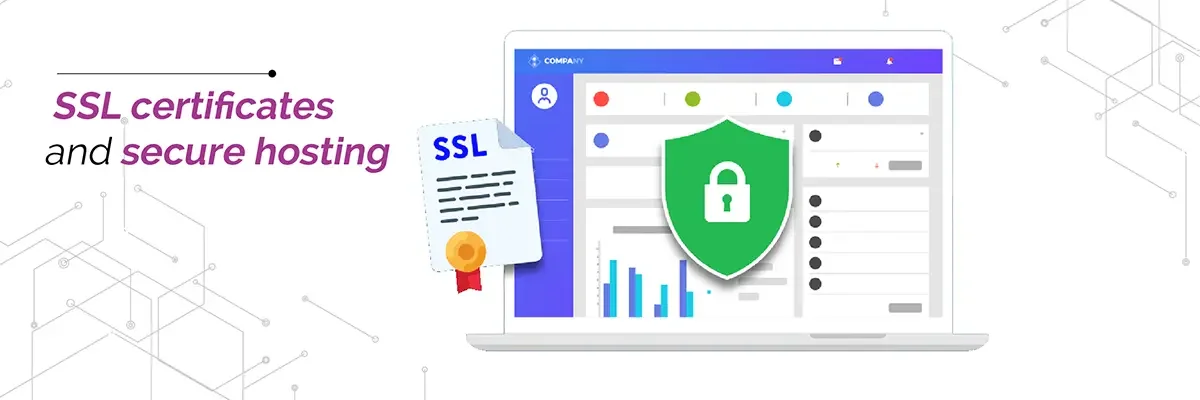 SSL certificates and secure hosting