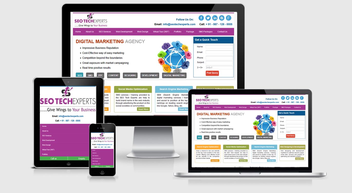 responsive website designing