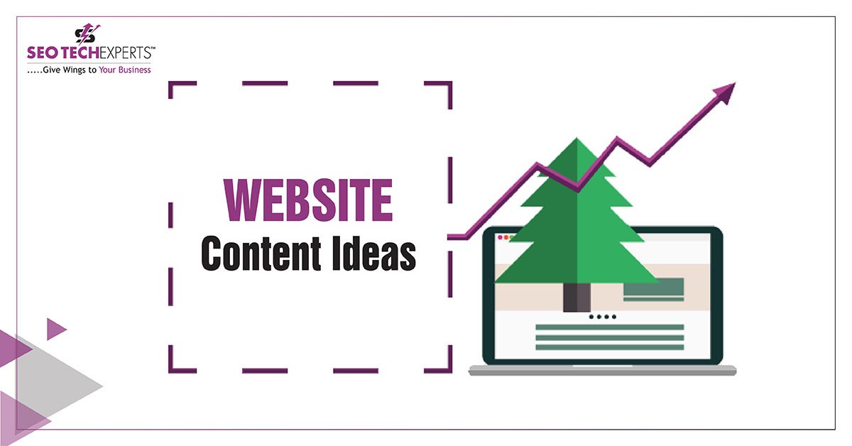 website content ideas