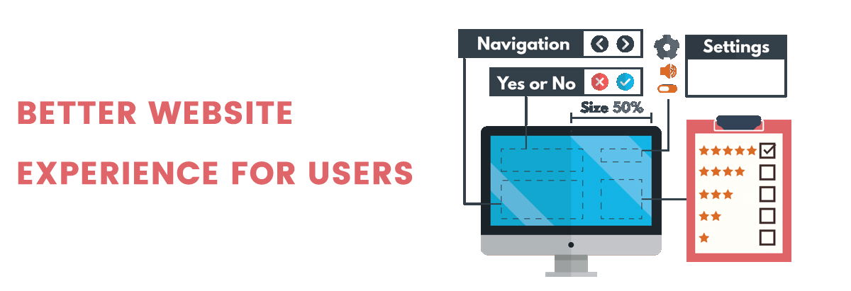 better website experience for users